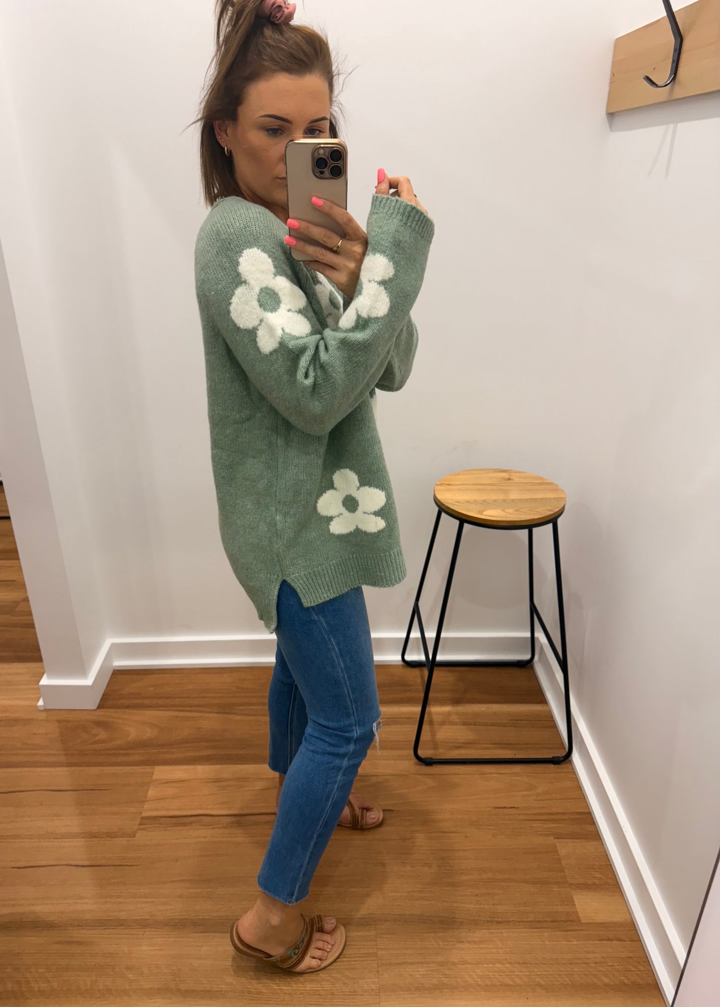 Elowen Jumper - Sage