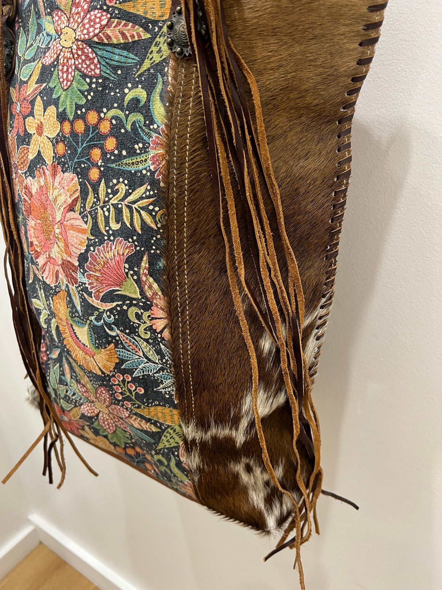 Duende Canvas Hairon Bag