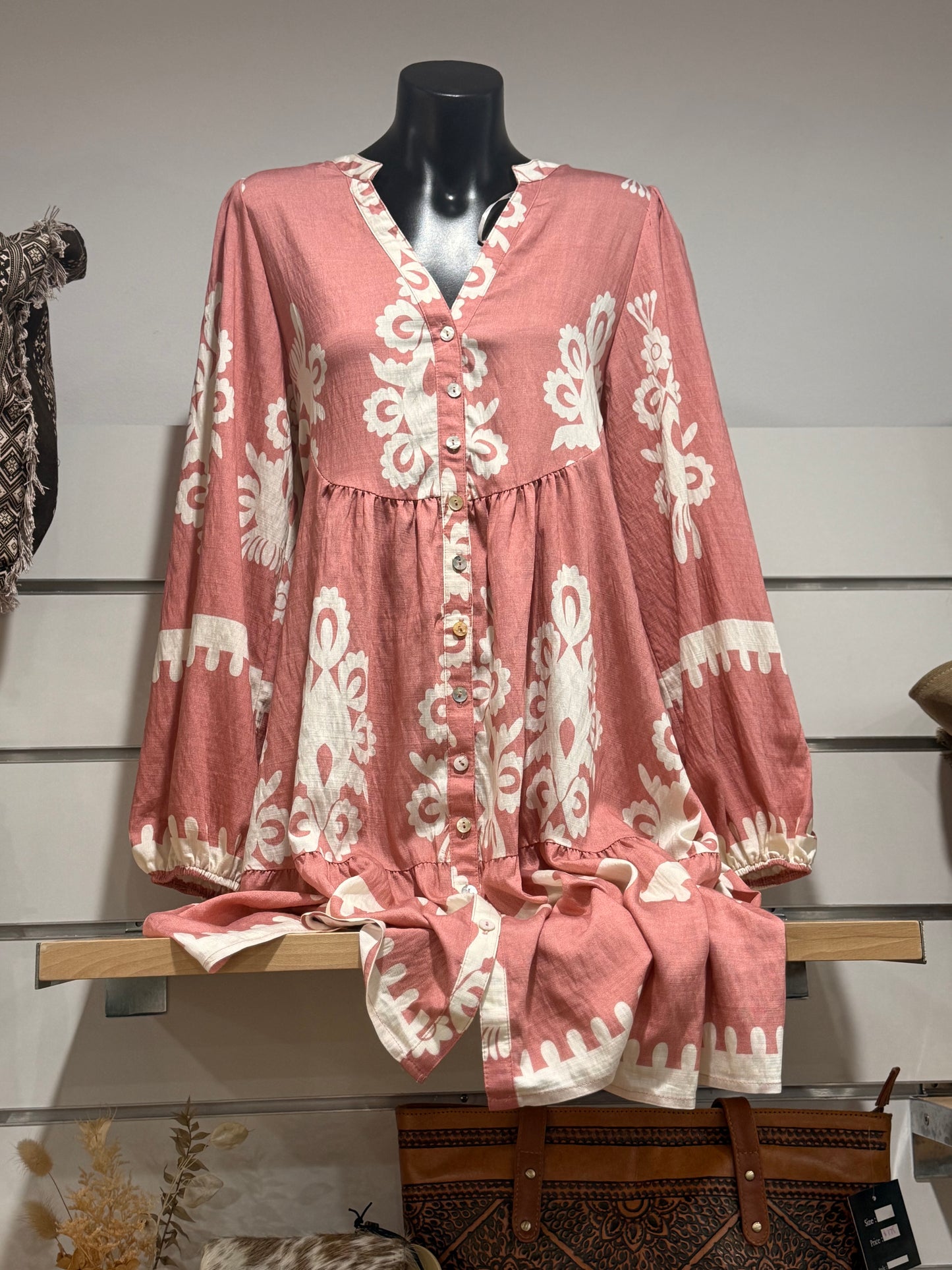 Aroma Dress - Pink