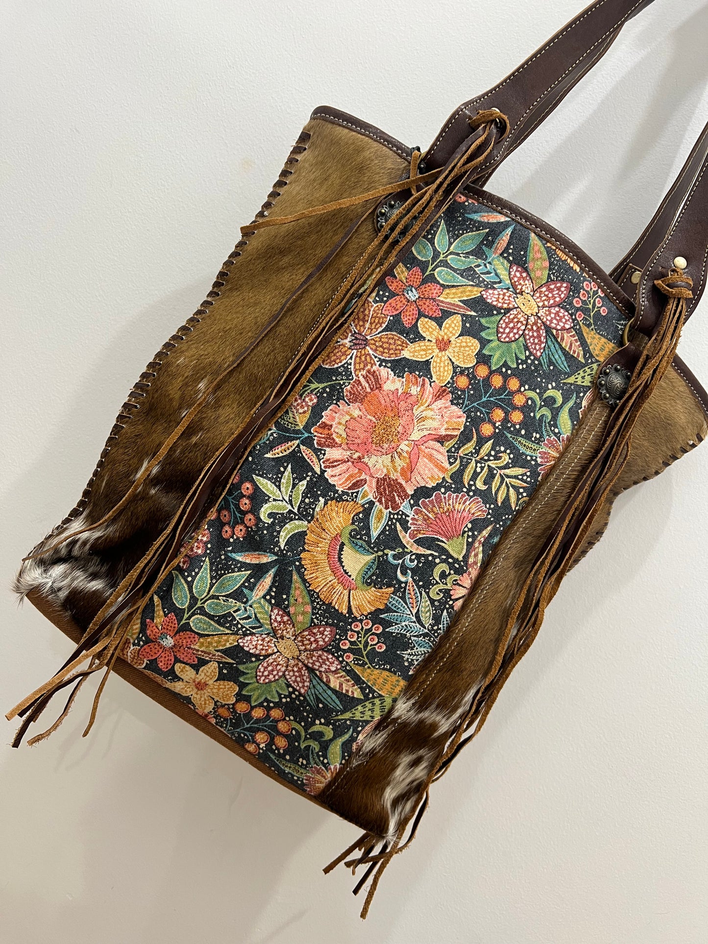 Duende Canvas Hairon Bag