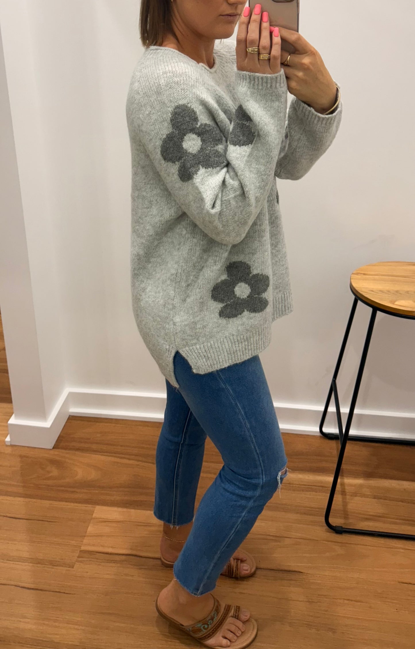Elowen Jumper - Grey