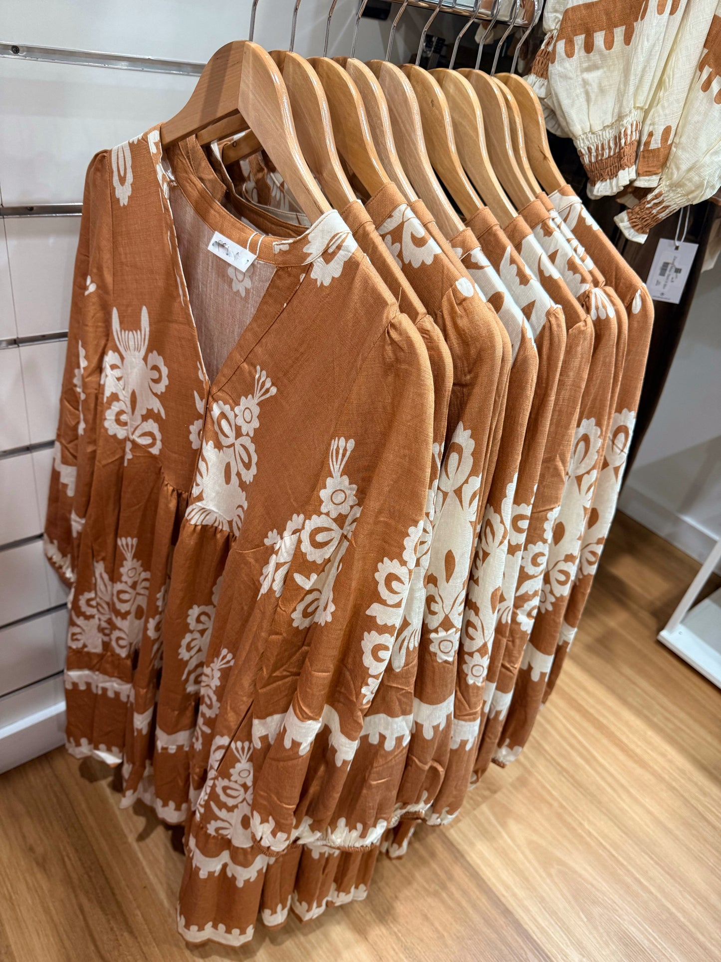 Aroma Dress - Tan