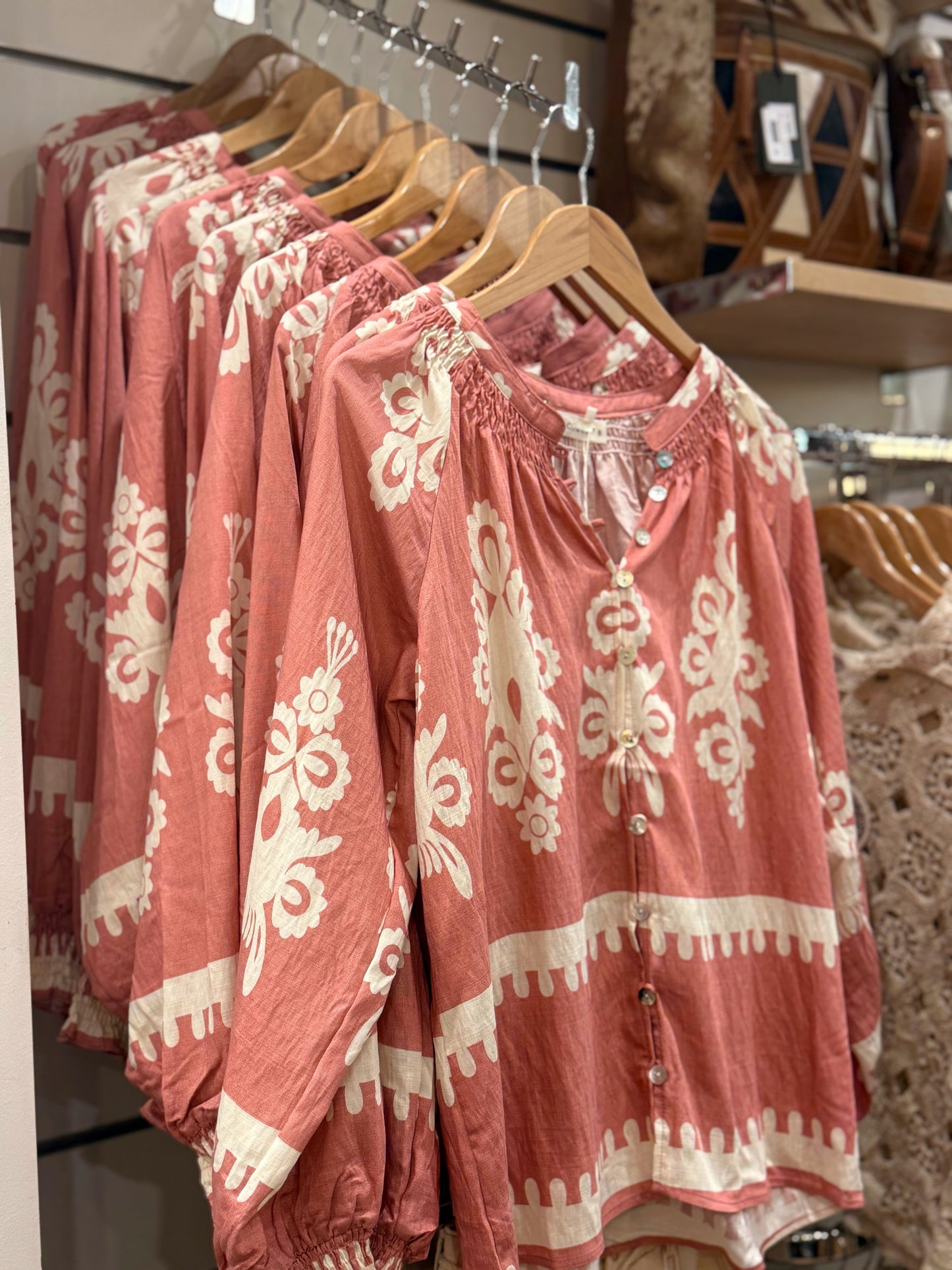 Lona Shirt - Pink
