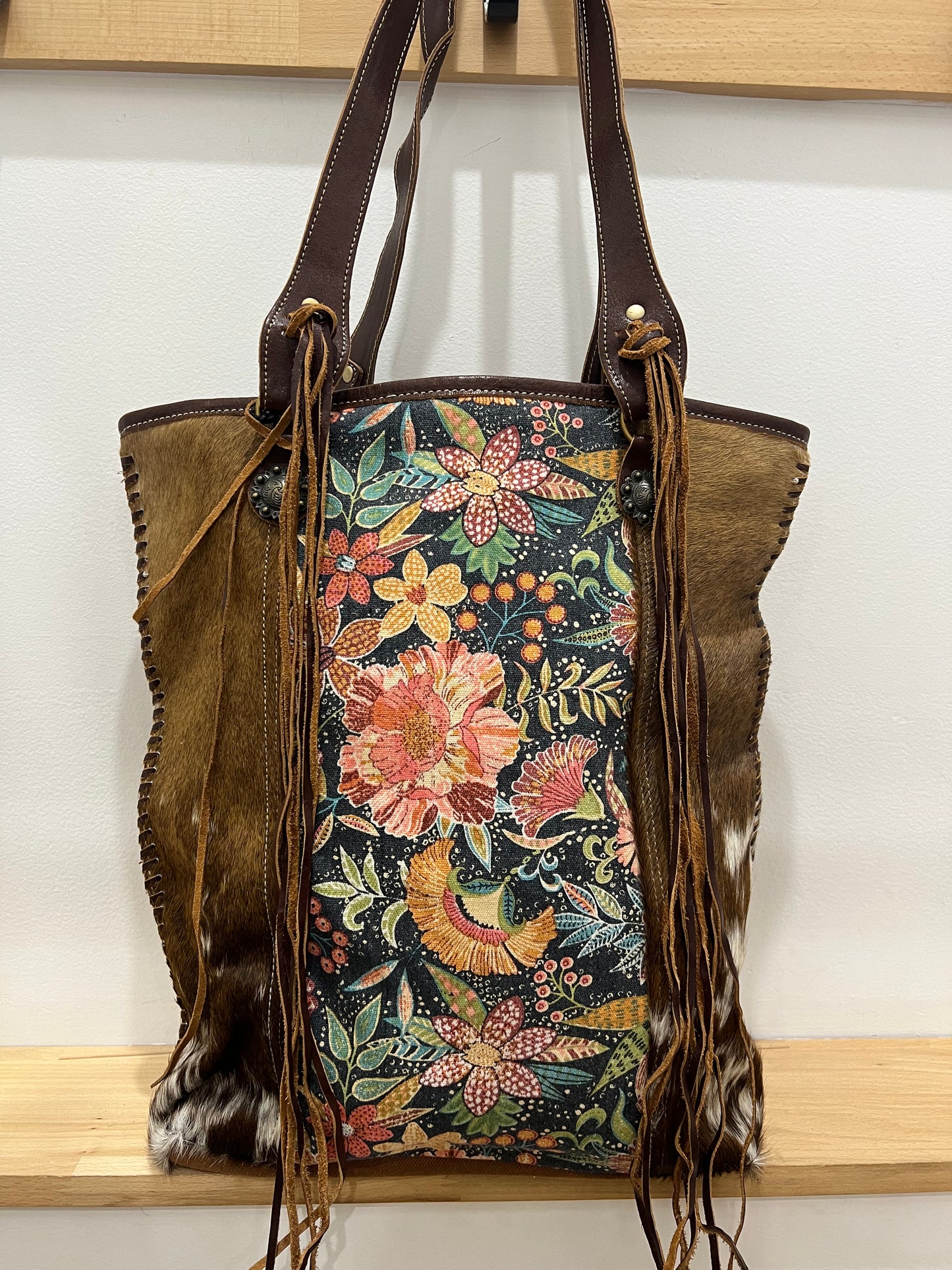 Duende Canvas Hairon Bag
