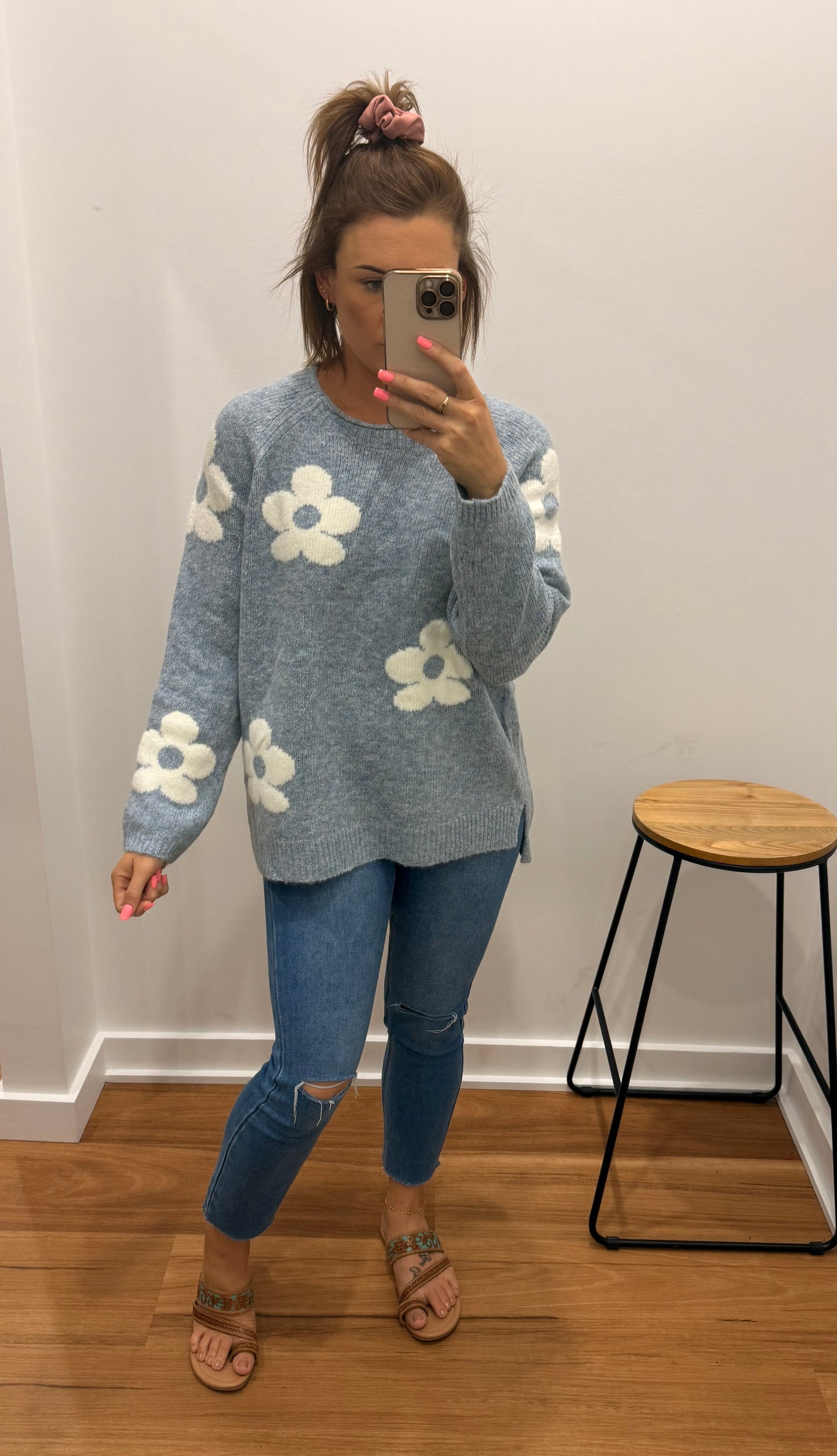 Elowen Jumper - Blue
