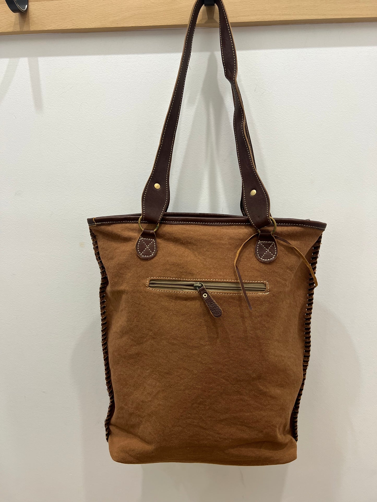 Duende Canvas Hairon Bag