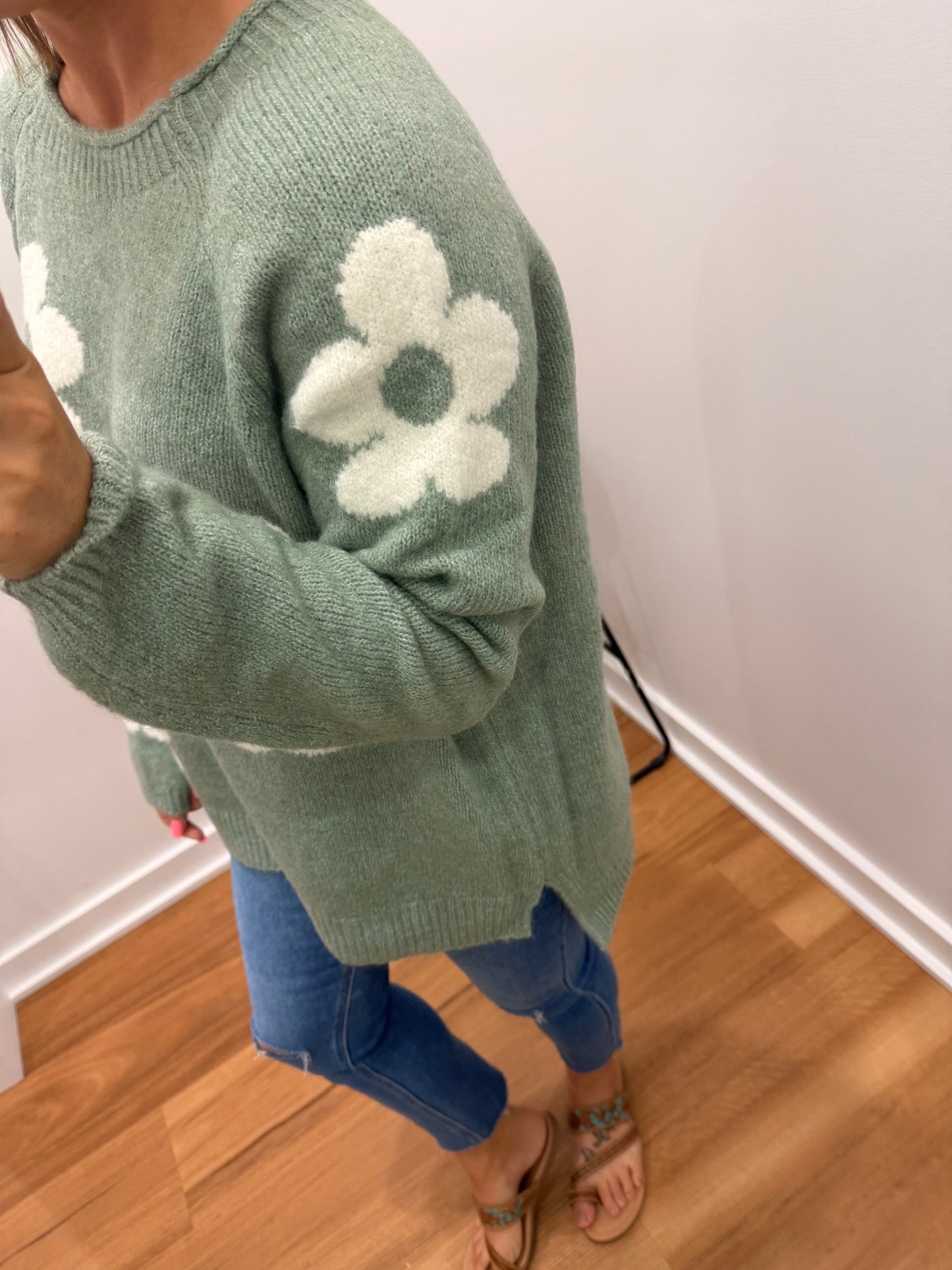 Elowen Jumper - Sage