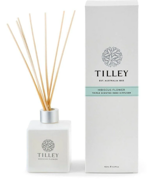 'Tilley's' Hibiscus Flower Reed Diffuser