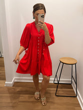 Load image into Gallery viewer, Veneto Dress - Red

