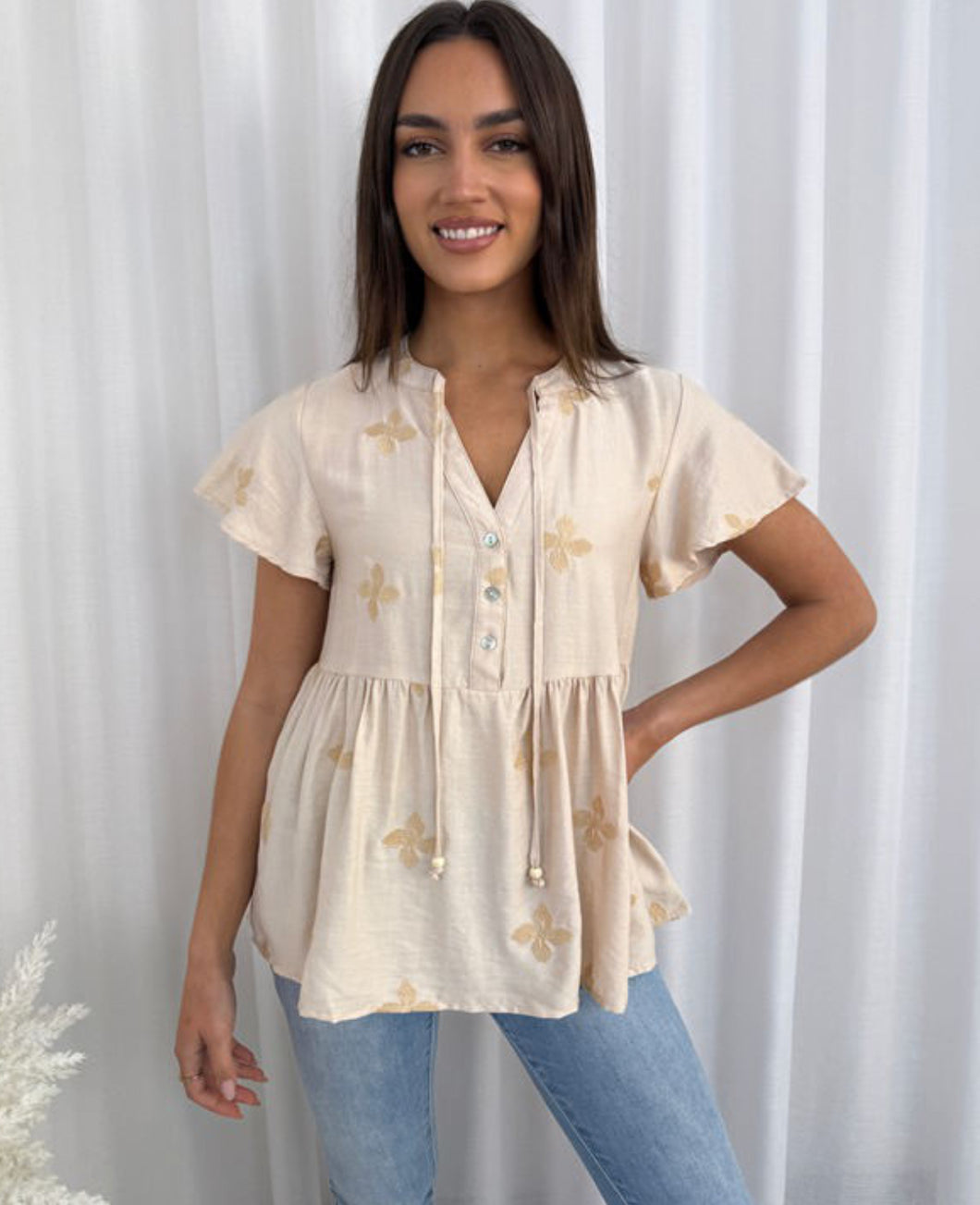 Lily Top - Natural