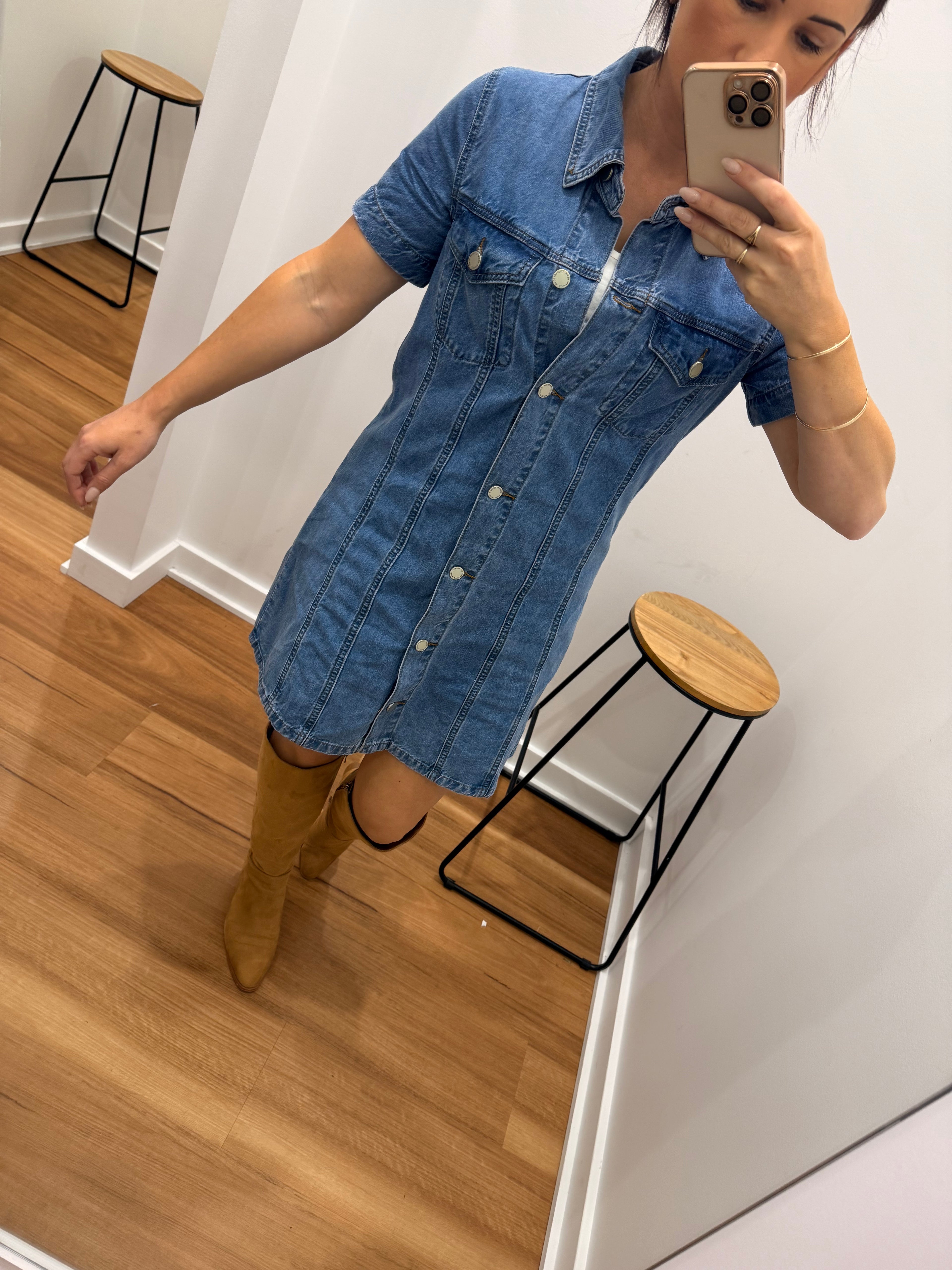 Sansa Denim Dress