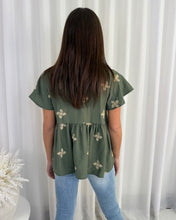 Load image into Gallery viewer, Lily Top - Green
