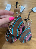 Floral Glimpse Key Fob