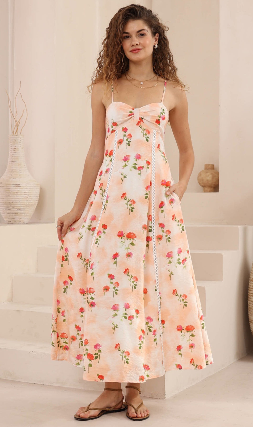 Ellie Mae Strap Dress