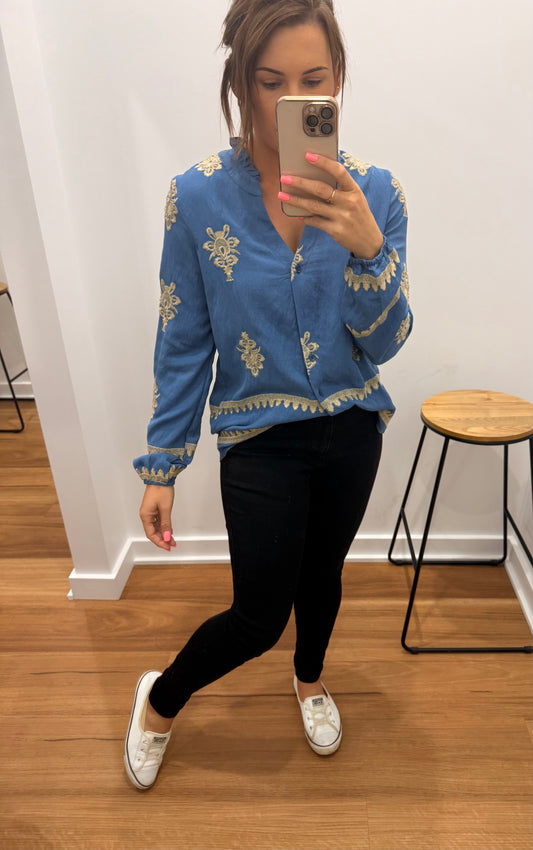Ronan Shirt - Blue