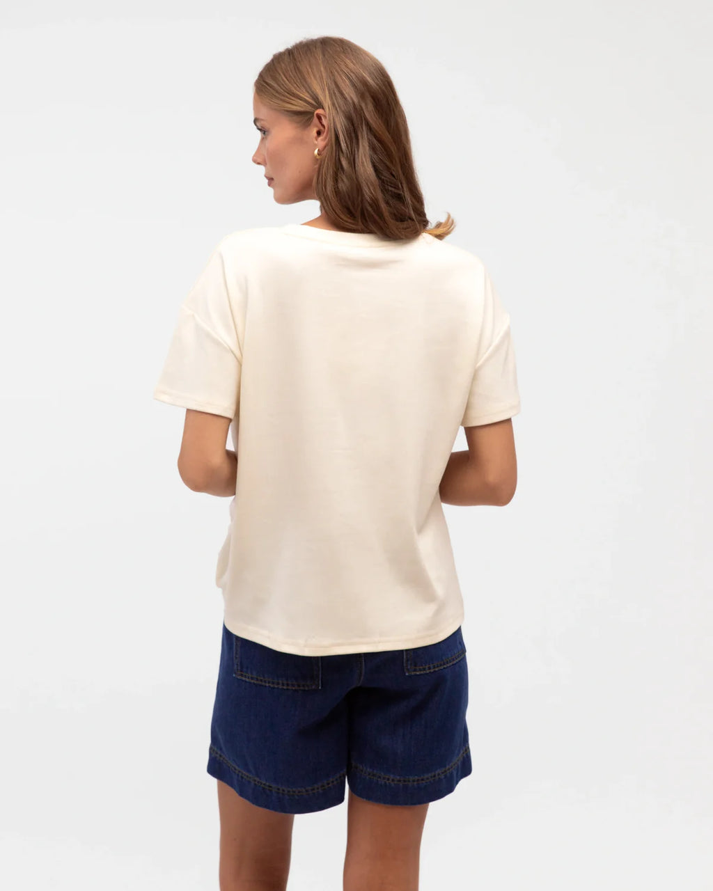 Easy Tuck Shirt - Cream