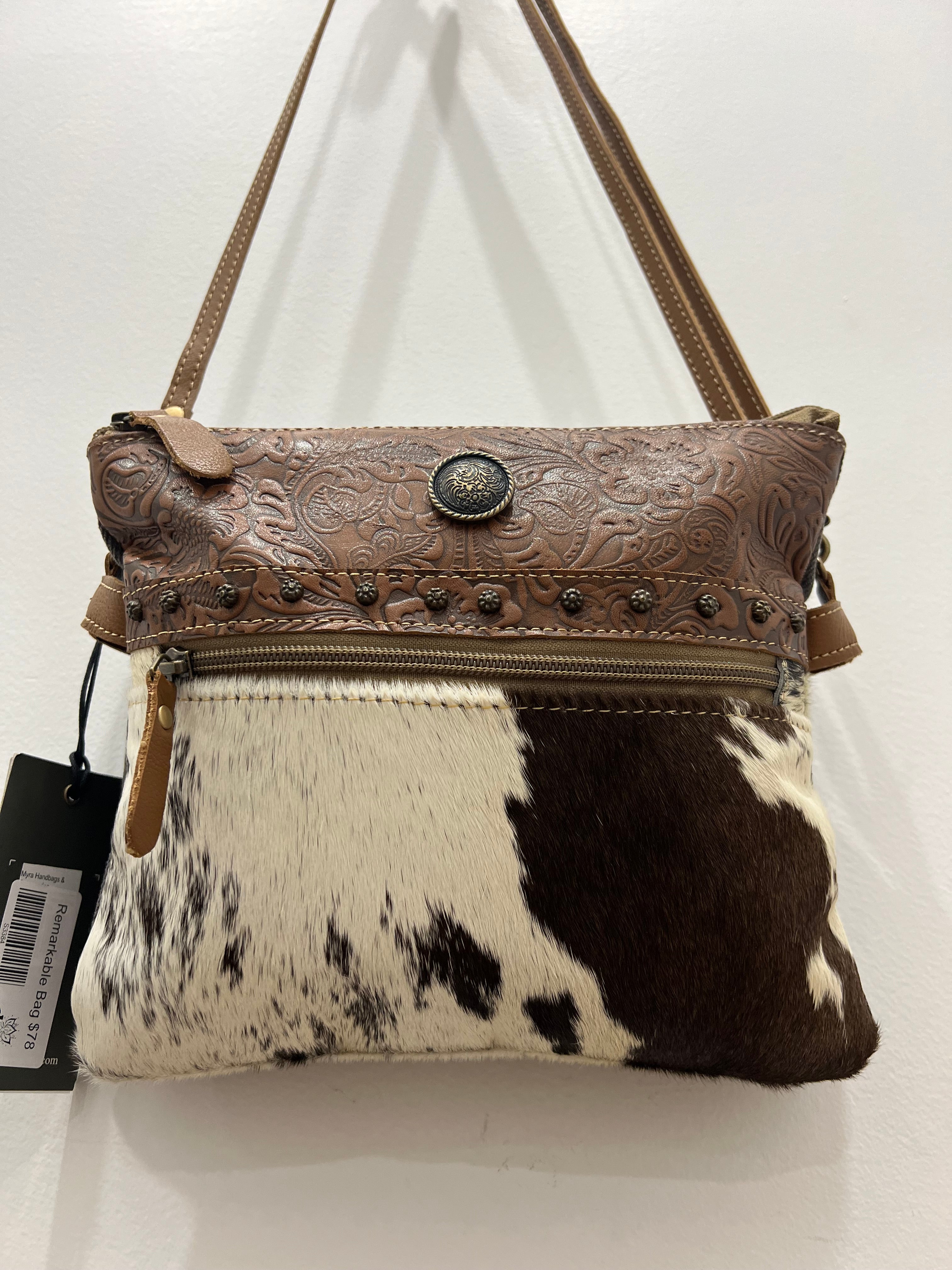 Remarkable Canvas Hairon Bag