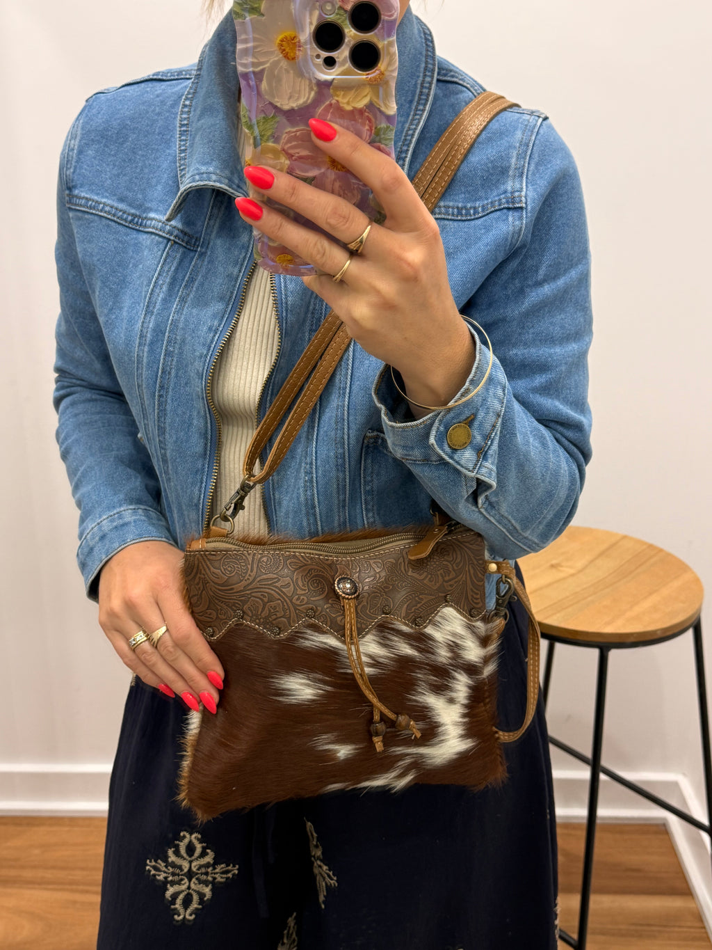 Ornate Hairon Bag