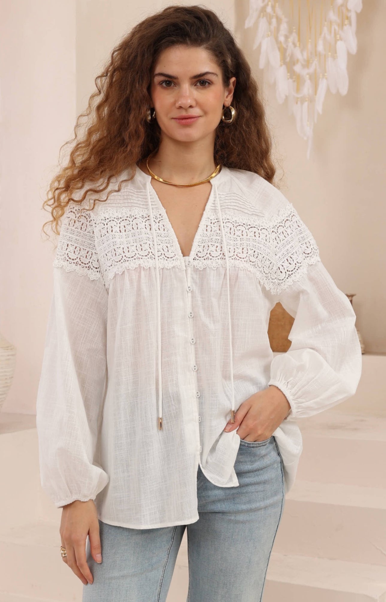 Andrea Top - White