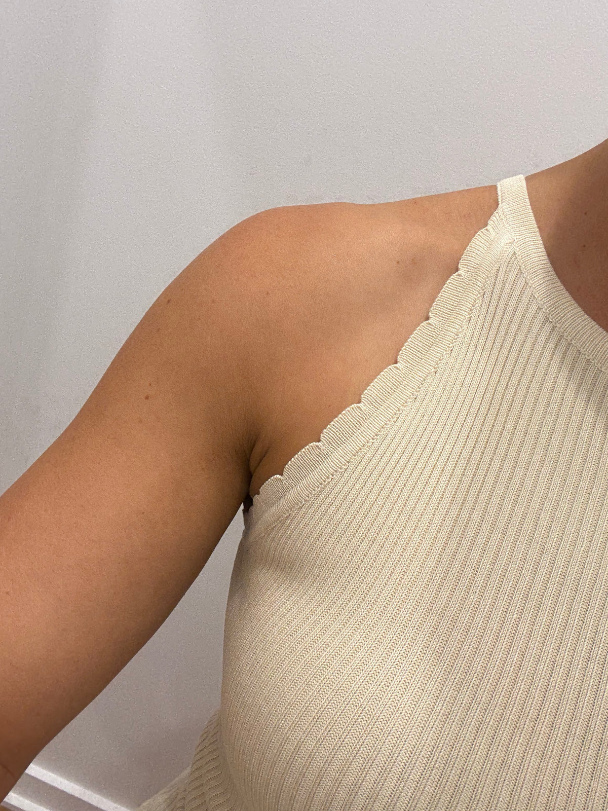 Hutton Singlet - Cream