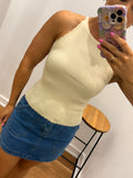 Hutton Singlet - Cream