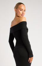 Load image into Gallery viewer, Off Shoulder Top - Black
