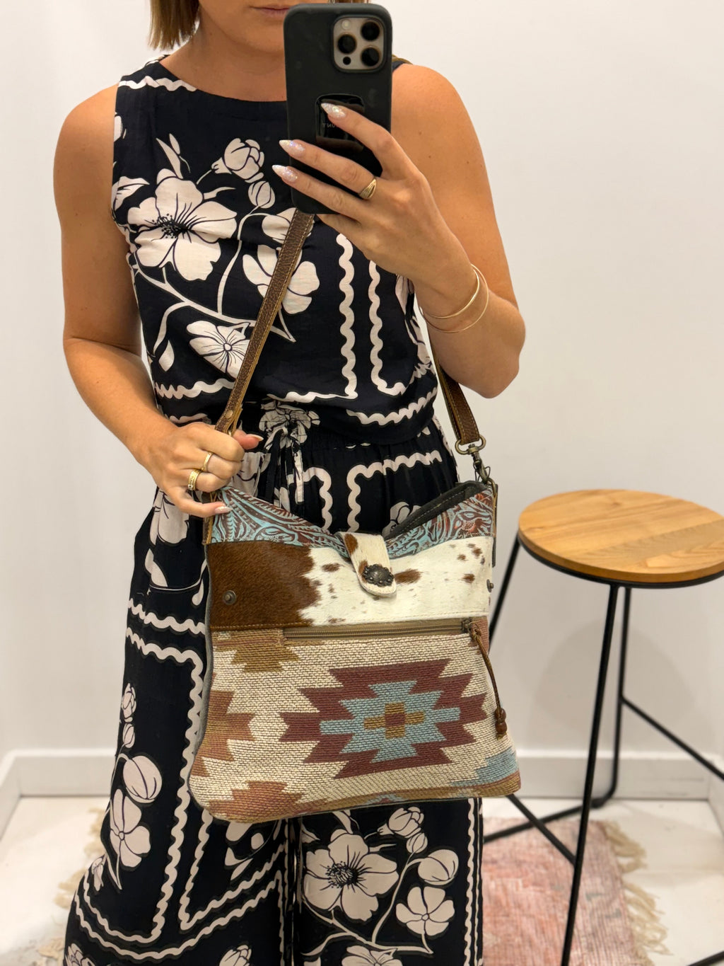 Placid Beige Shoulder Bag
