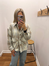 Load image into Gallery viewer, Sienna Jacket - Cream/blue
