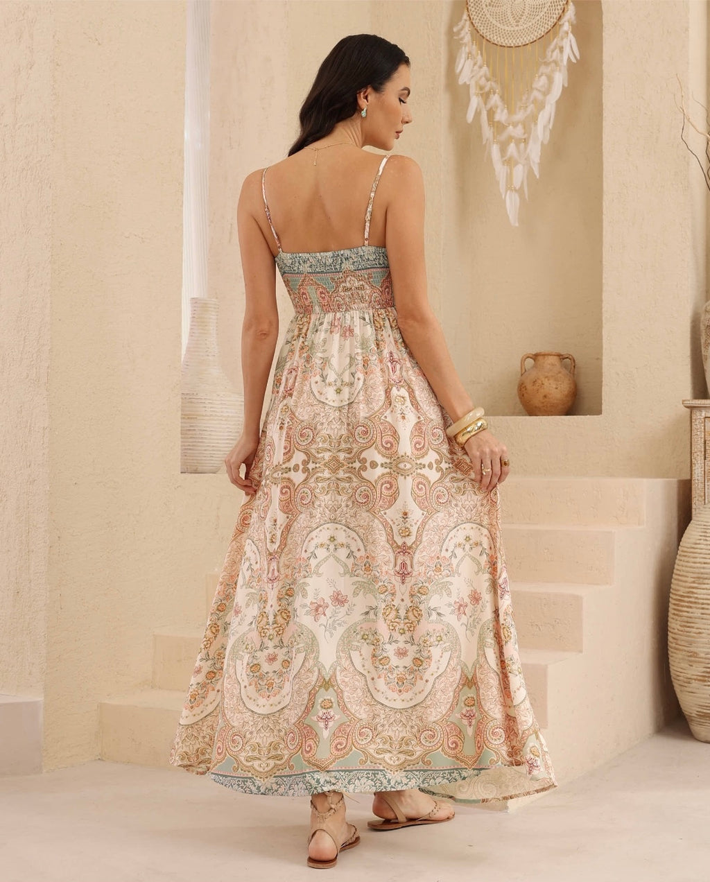 Langley Strap maxi Dress
