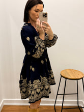 Load image into Gallery viewer, Harlen Dress - Navy
