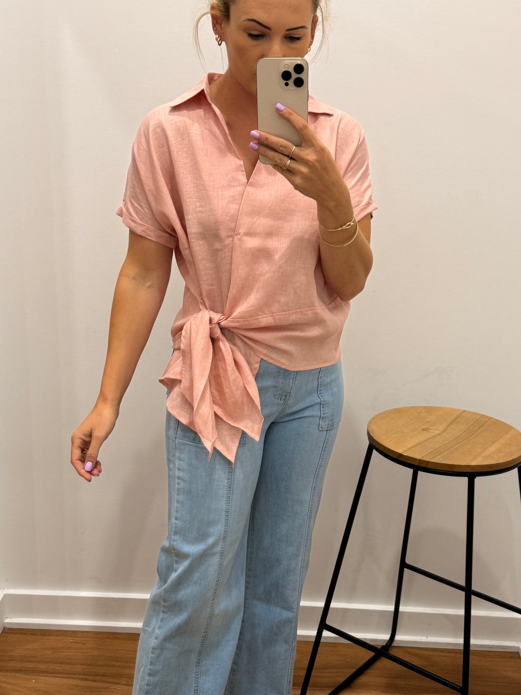 Baker Shirt - Pink