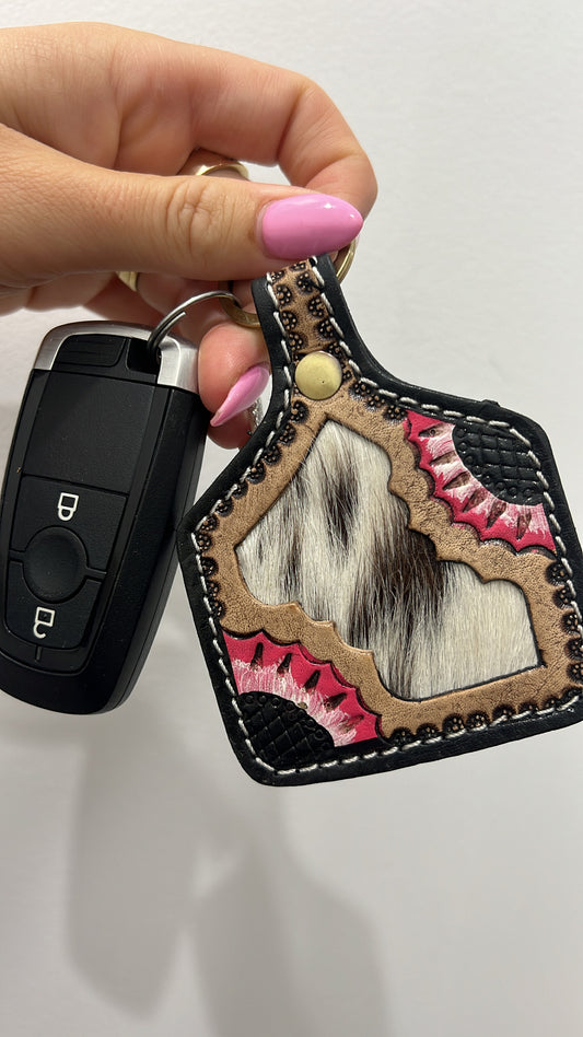Prickly Pear Key ring