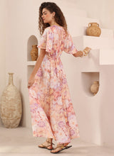 Load image into Gallery viewer, Pastel Garden Maxi Dress
