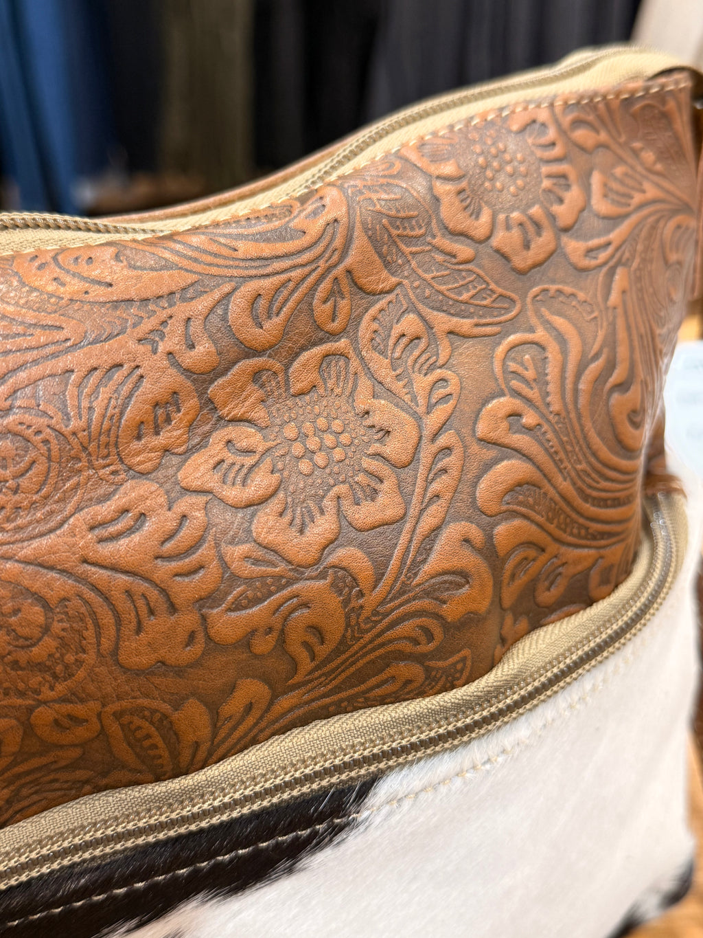 Engraved Crossbody Bag