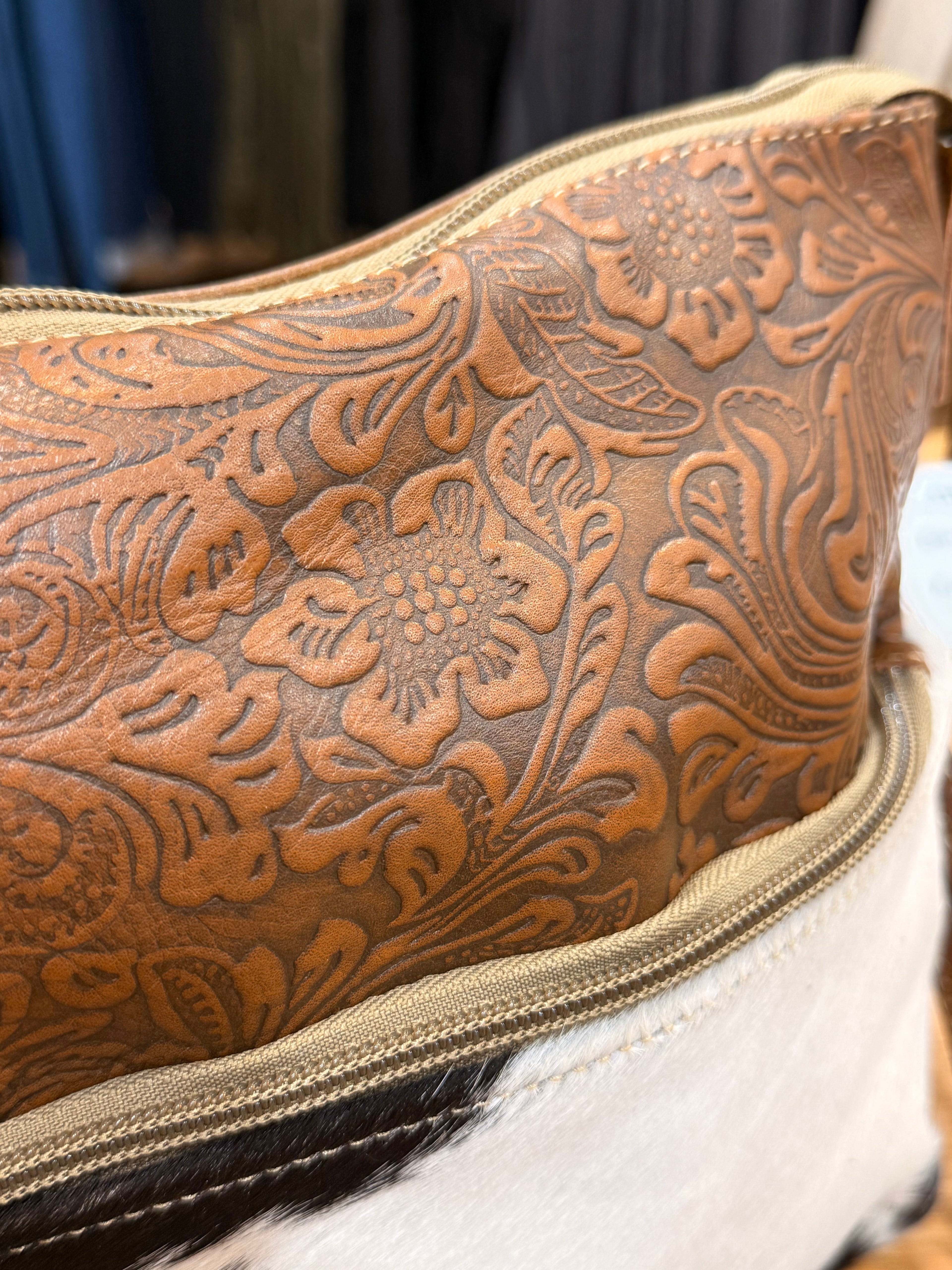 Engraved Crossbody Bag