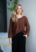 Marley Knit - Choc