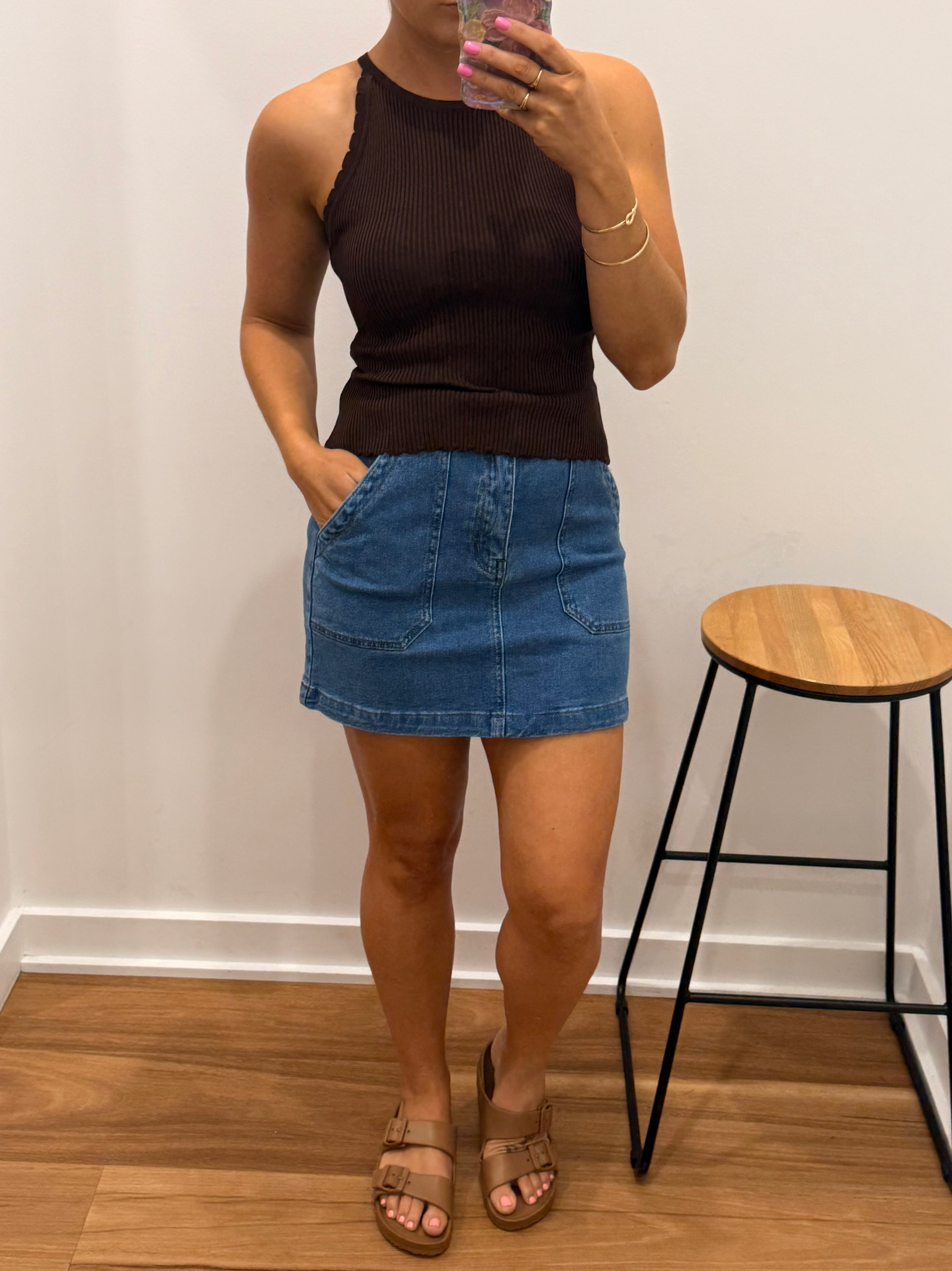 Hutton Singlet - Choc