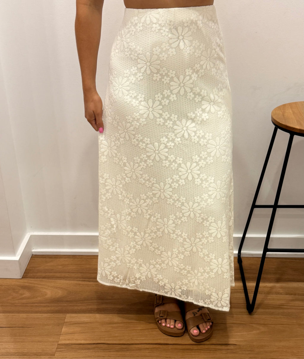 Mylah Skirt - White