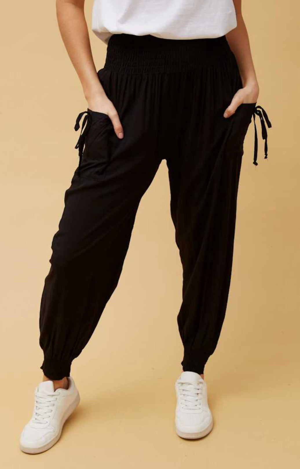 Harem Pant - Black