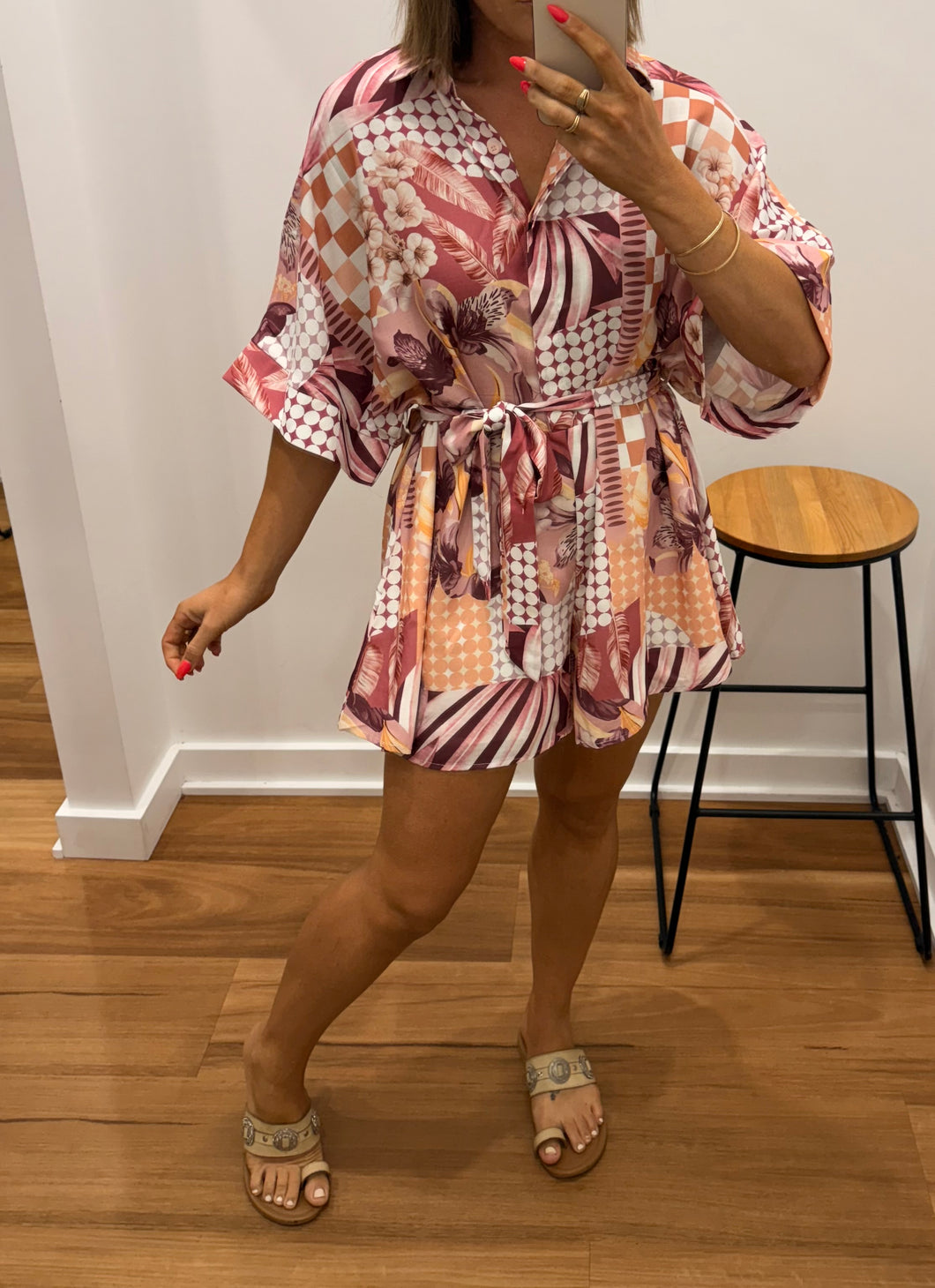 Berry Garden Playsuit