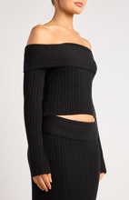 Load image into Gallery viewer, Off Shoulder Top - Black
