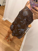 Load image into Gallery viewer, Lush Dress - Choc/Blue " By Frankie"
