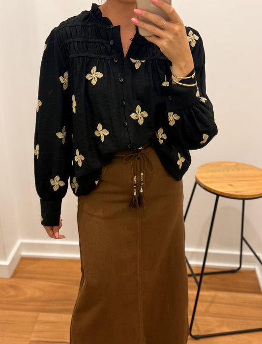 Leon Top - Black