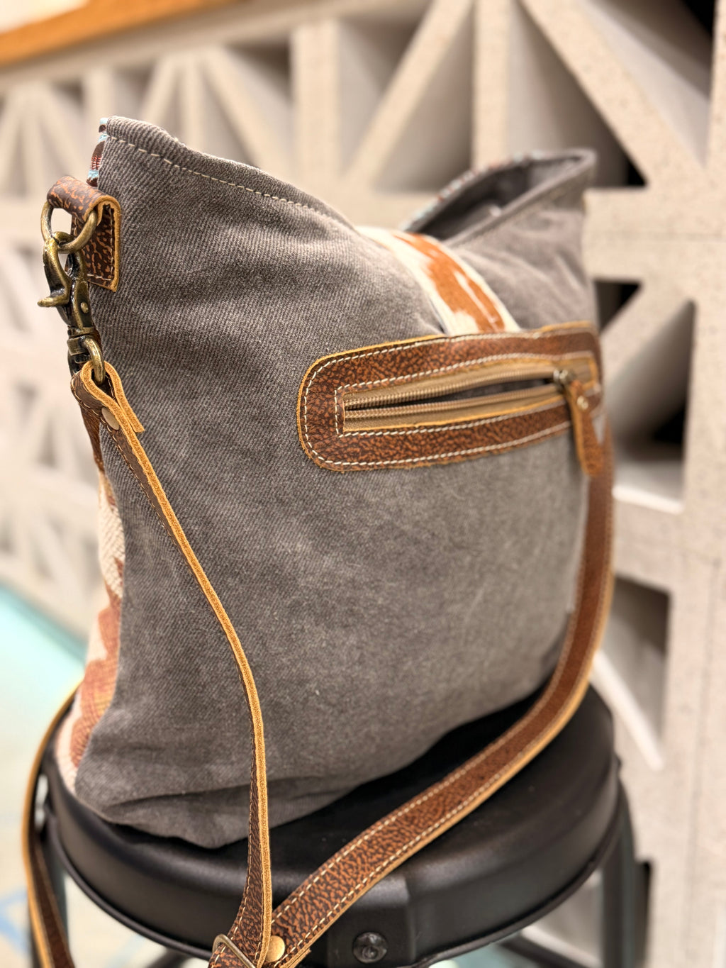 Placid Beige Shoulder Bag