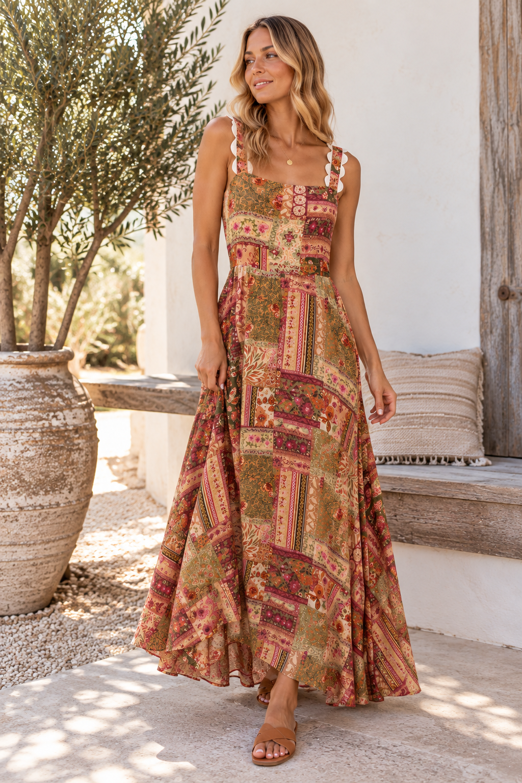 Raspberry Jungle Dress