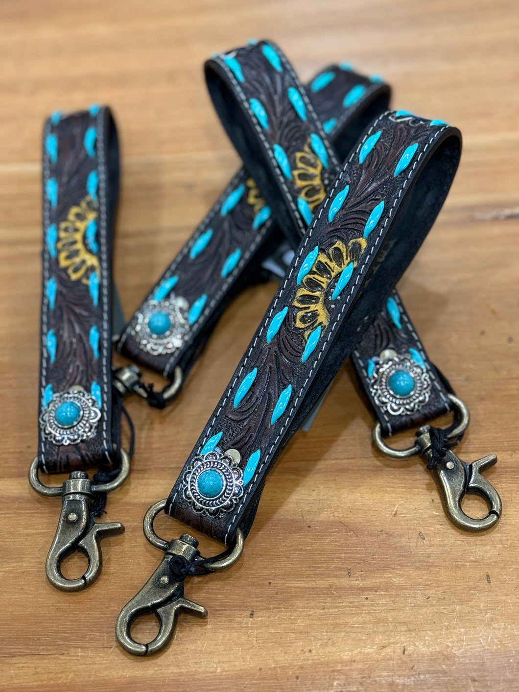 Sunflower Sunrise Hand Key Fob