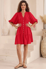 Load image into Gallery viewer, Veneto Dress - Red
