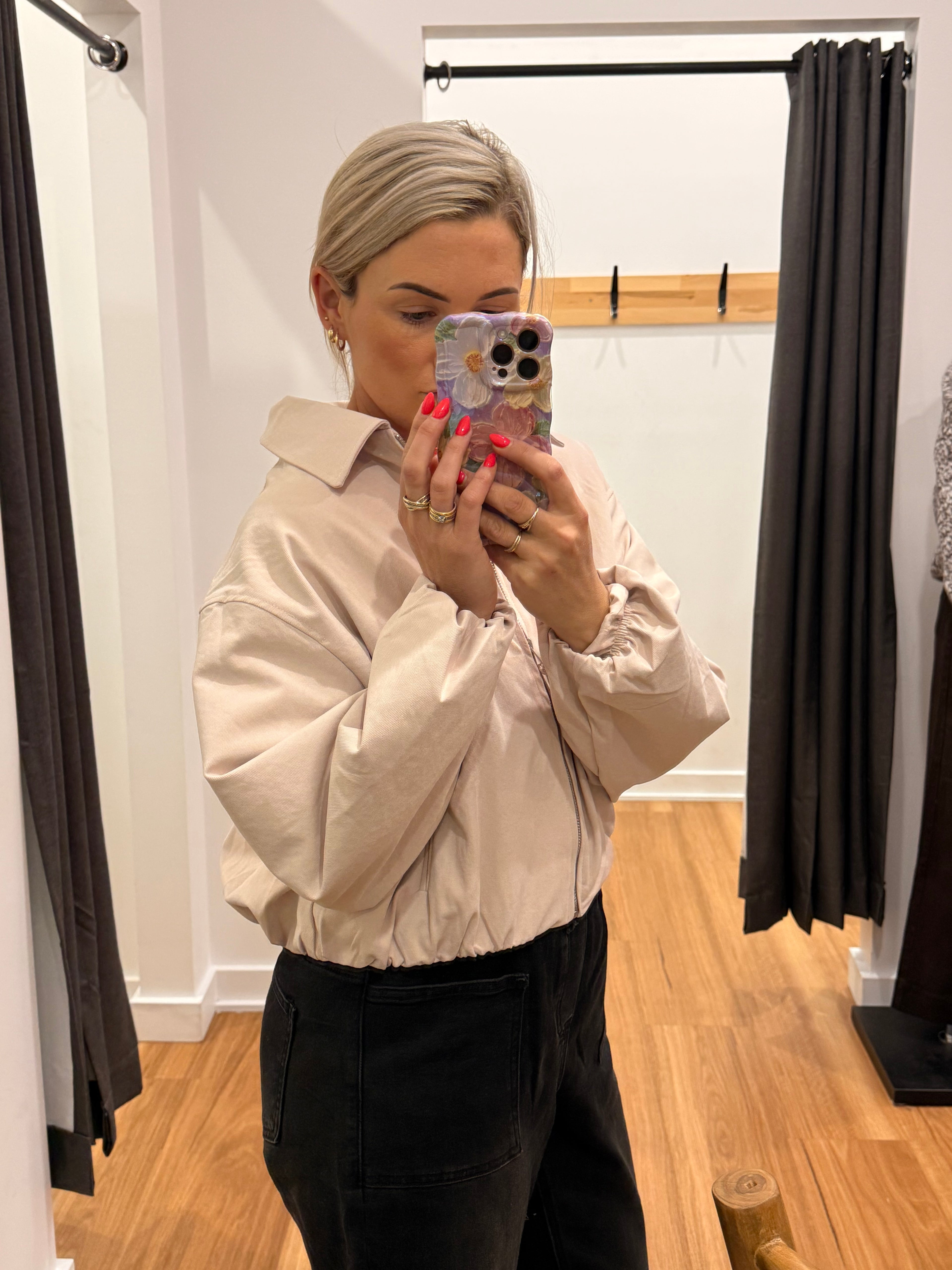 Ivy Jacket- Light pink