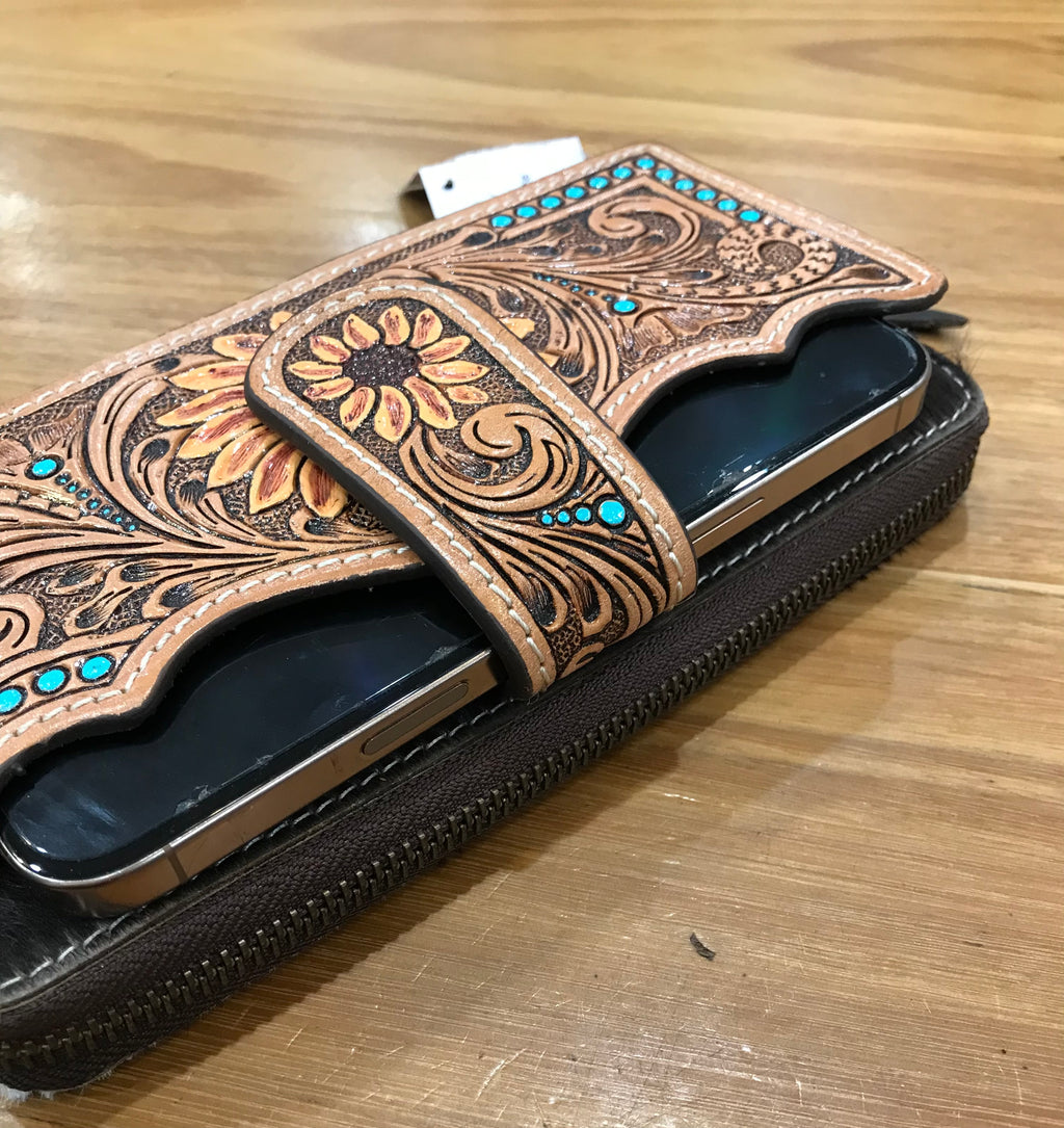 Sunflower Wallet / Phone holder