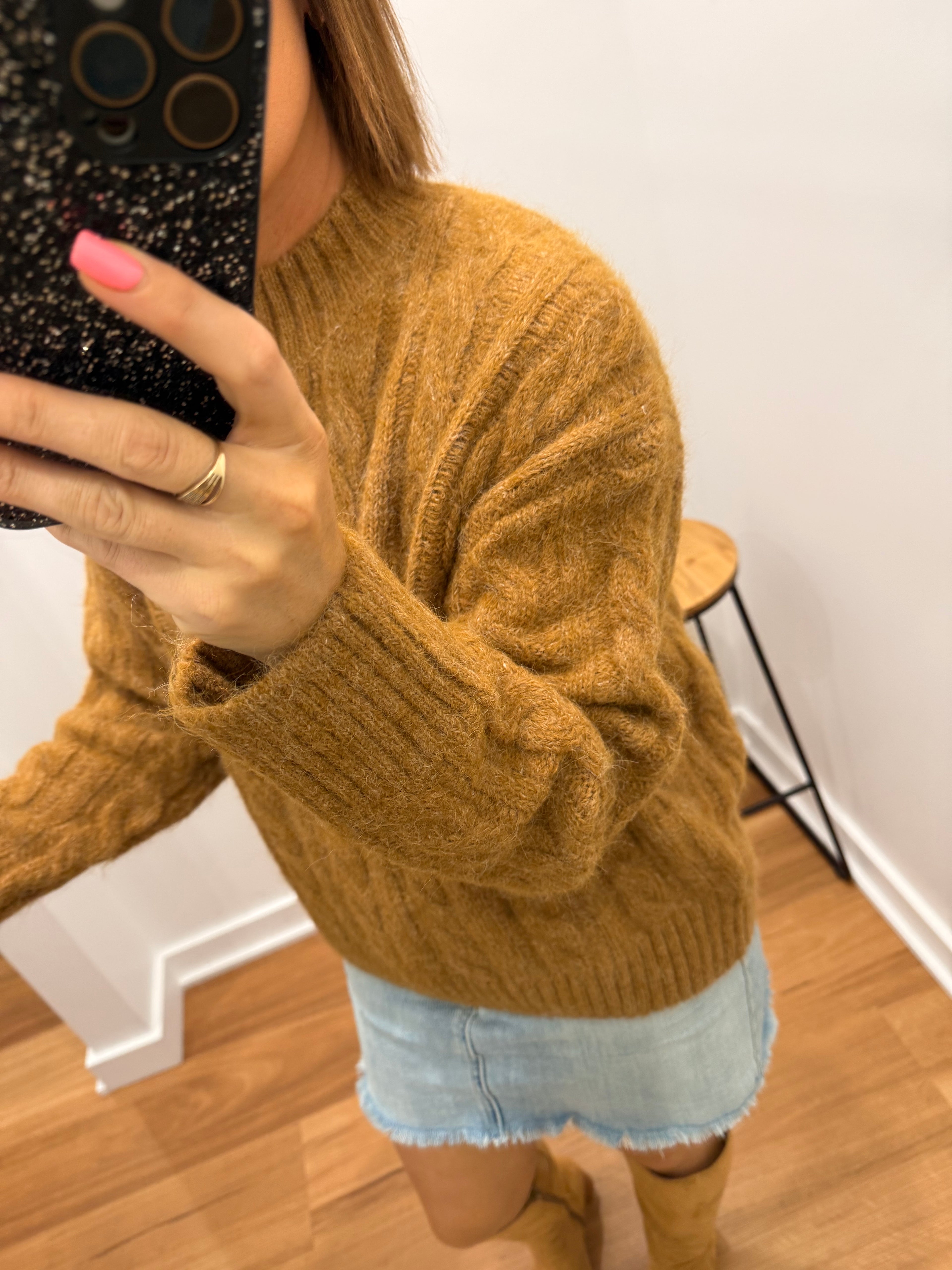Cobark Jumper - Brown